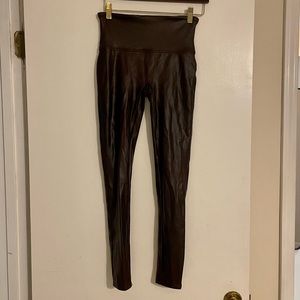 Spanx Faux Leather leggings